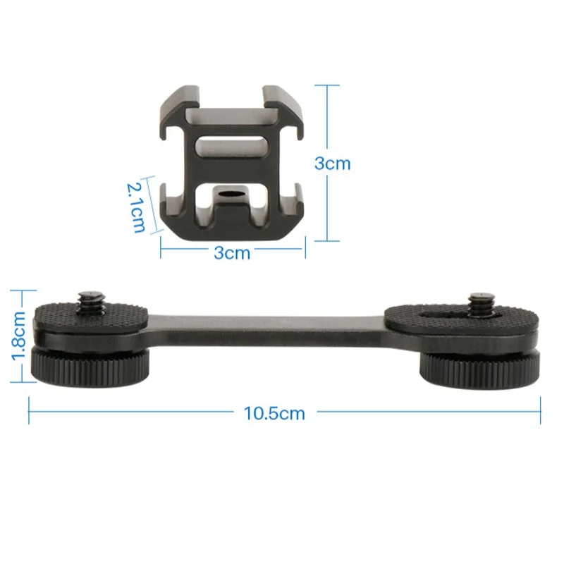 Металлическая удлинительная штанга с креплением гладкий фотостабилизатор для