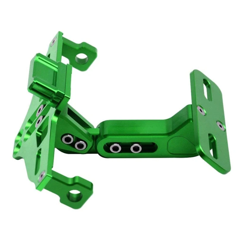 

Motorcycle Accessories Universal Fender Eliminator License Plate Bracket Holder for Kawasaki (Green)