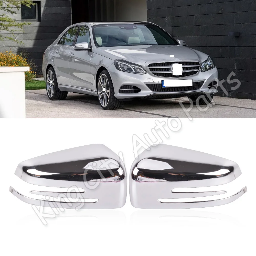 Крышка QX 2 шт. для Mercedes Benz A CLA GLA GLK класс W117 W176- ABS Хромированная накладка на зеркало заднего вида декоративная крышка