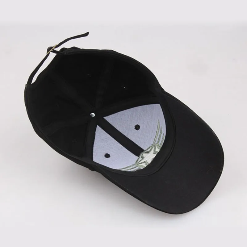 

High Quality Baseball Caps Unisex Embroidery Adjustable Streetwear Casual Baseball Cap Men Women Sunhat Black Hat AF01