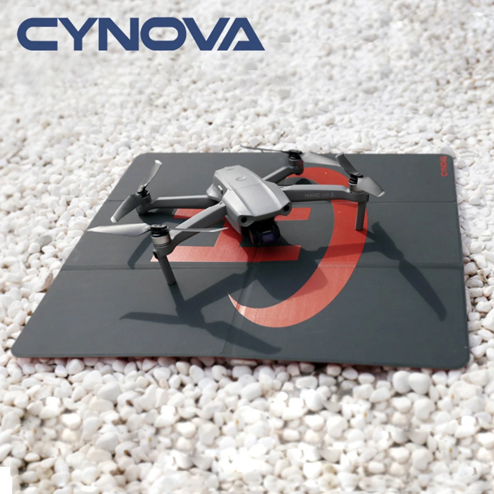 Портативный складной посадочный коврик CYNOVA 50 см для дрона DJI FPV Mavic AIR 2 Mini Pro Air