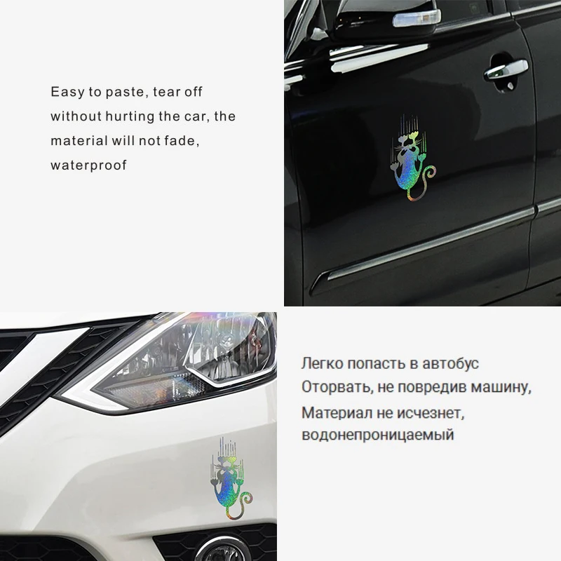 Автомобильная наклейка кошка Авто Наклейка Автомобильные наклейки бампер