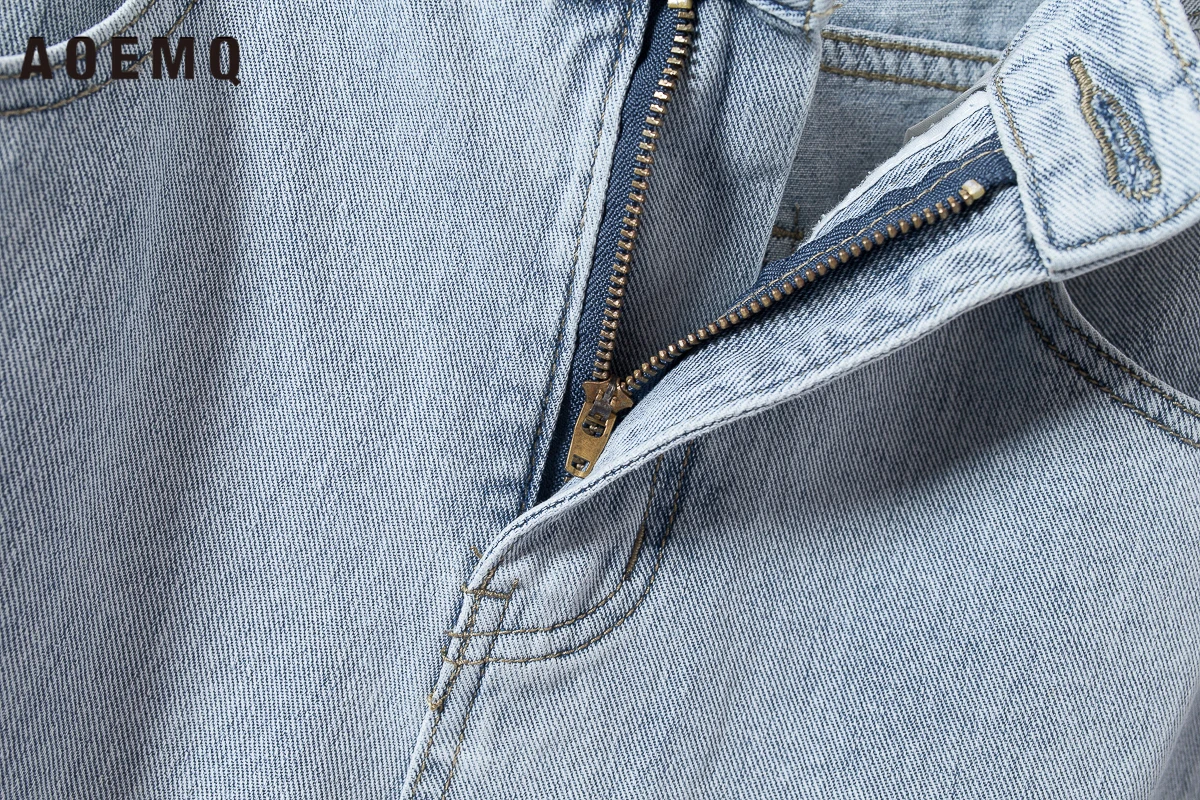 AOEMQ брюки в стиле хип-хоп широкие свободные большие размеры уличные для танцев