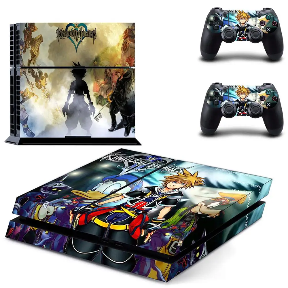 PS 4 наклейка Kingdom Hearts 3 Play station s Наклейка для PS4 Pegatinas Adesivo playstation консоль и