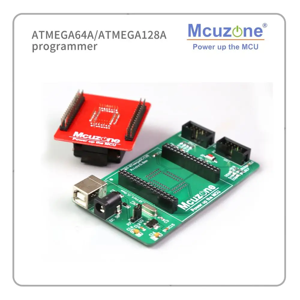 USB AVR ATMEGA64A/ATMEGA128A программатор адаптер JTAG ISP | Компьютеры и офис