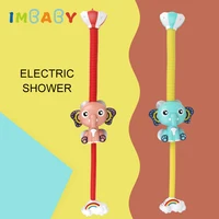 IMBABY Baby Fun Bath Toys Two Effluent Modes Elephant Model Faucet Shower Safety Electric Water Spray Toy For Kids New Year Gift