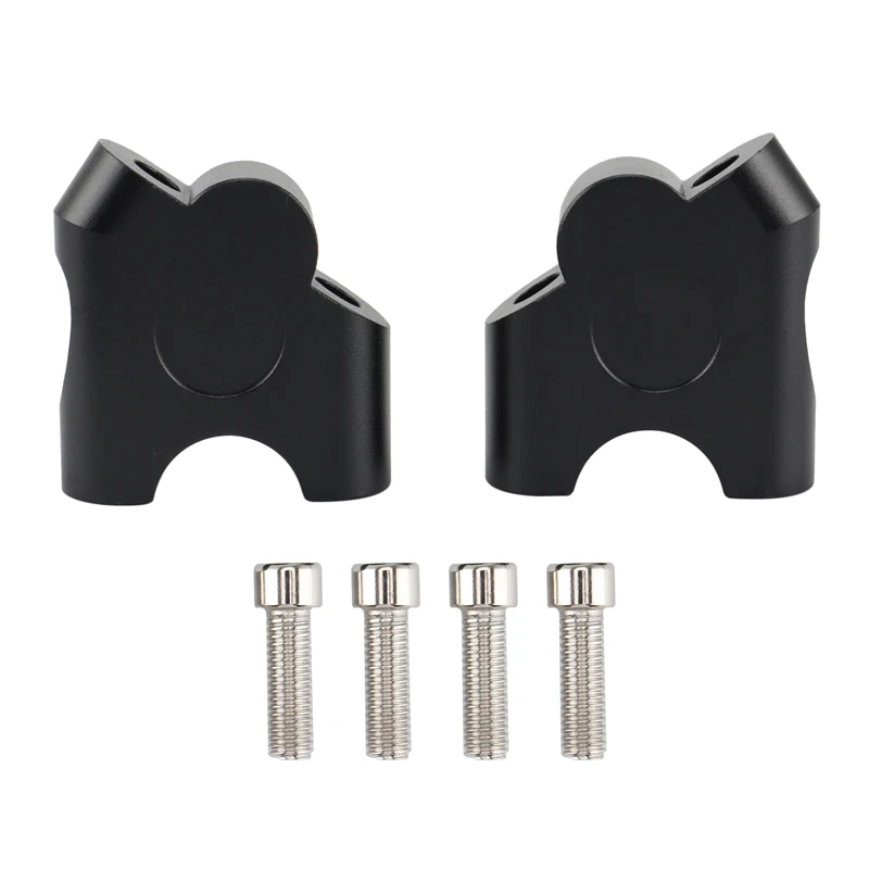 

Motorcycle Handlebar Risers Clamp Mount 22mm Handle Bar Clamp Extend Adapter for SUZUKI DL650 DL1000