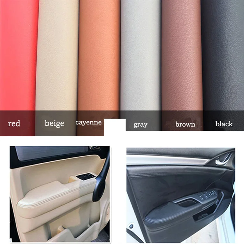 1/2 пара дверные ручки Панель s подлокотник из микрофибры Чехлы для Honda civic 10th