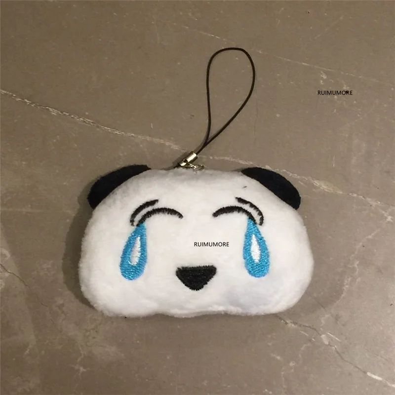 Милая плюшевая игрушка с 6 лицами-новая маленькая панда 5 см Подарочный Брелок для