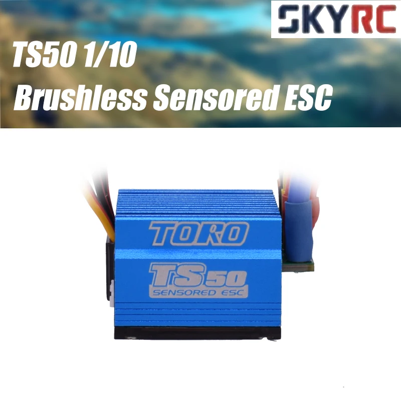 Оригинальный SkyRC TS50 50A ESC Бесщеточный датчик ed с 6 в/2A BEC поддержка датчика Датчик