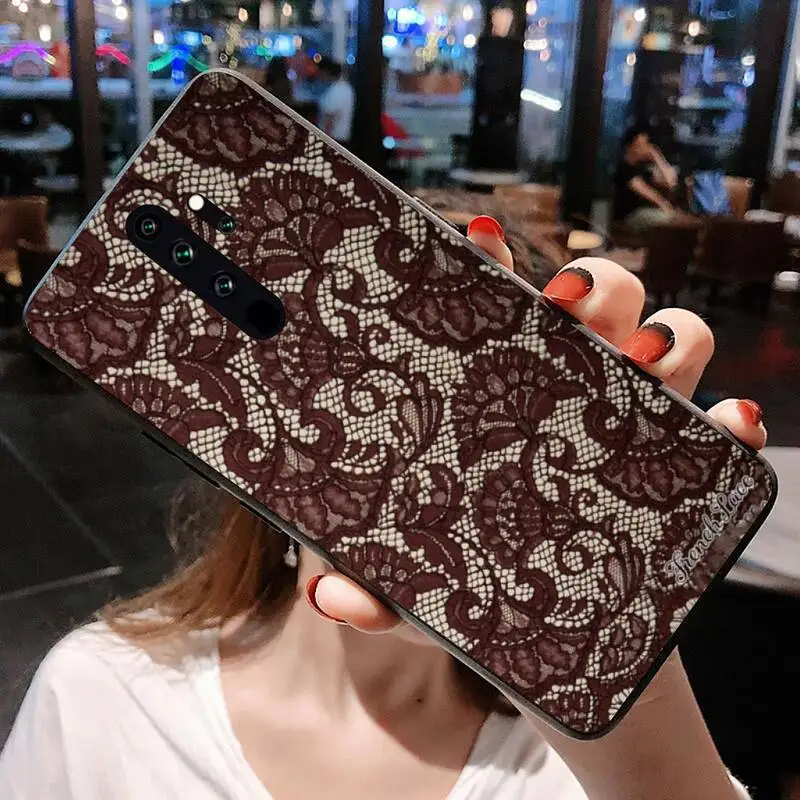 TOPCASHOP любовь кружевное платье с цветочным рисунком чехол для телефона Redmi 9A 8A 7 6 6A