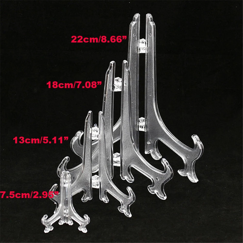 

1 Pcs Display Stand Easel Picture Frame Bowl Plate Storage Display Stands Holder Bowl Plate Art Photo Picture Frame Home Decor