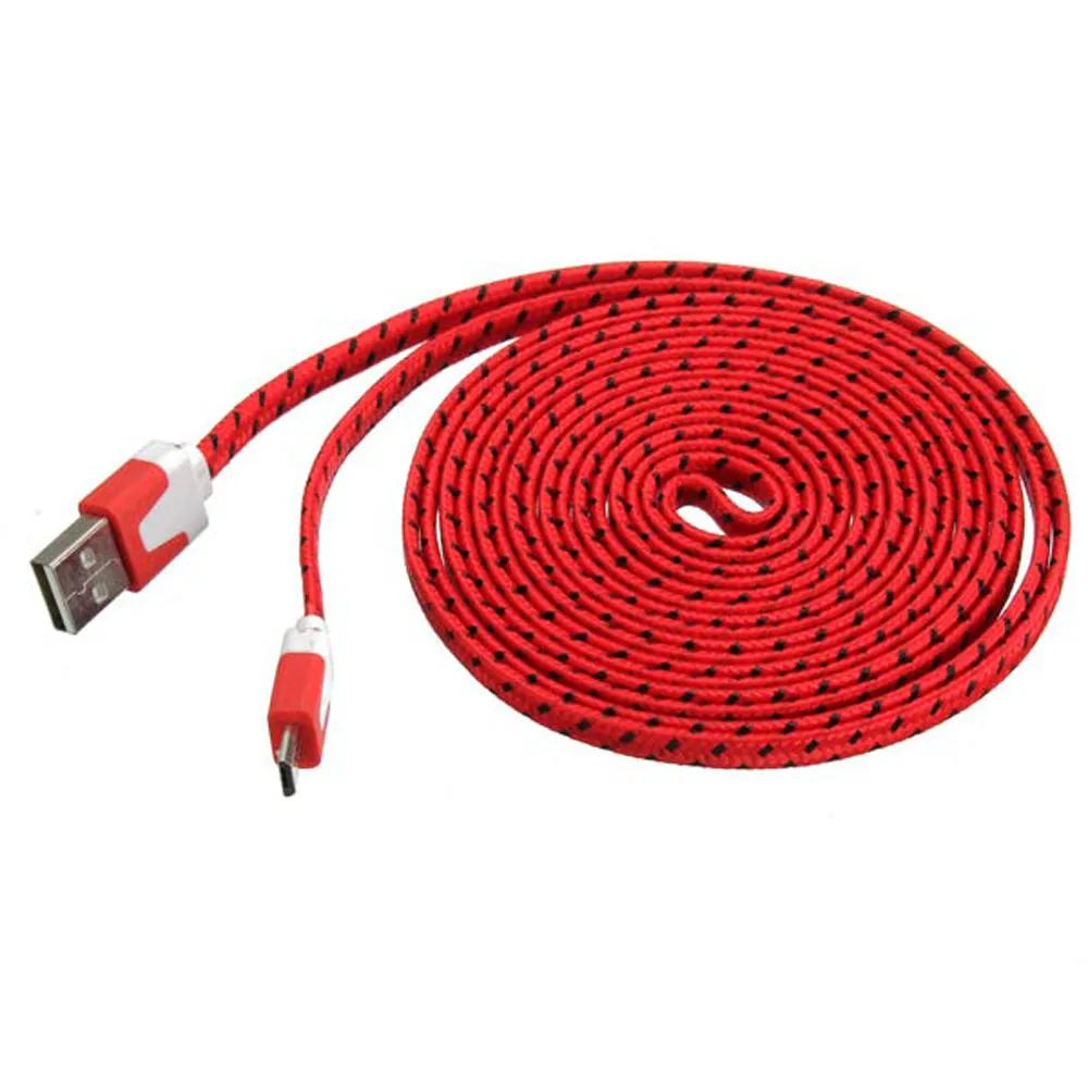 EPULA 3M мини Usb кабель микро USB быстрое зарядное устройство данных для планшета мобильного телефона тканевый Плетеный плоский кабель USB удлинитель мобильного телефона