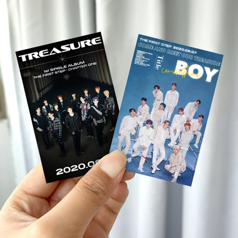 16 шт. Kpop сокровище ломо карты фотокарточек Стикеры s Наклейка с автобусом