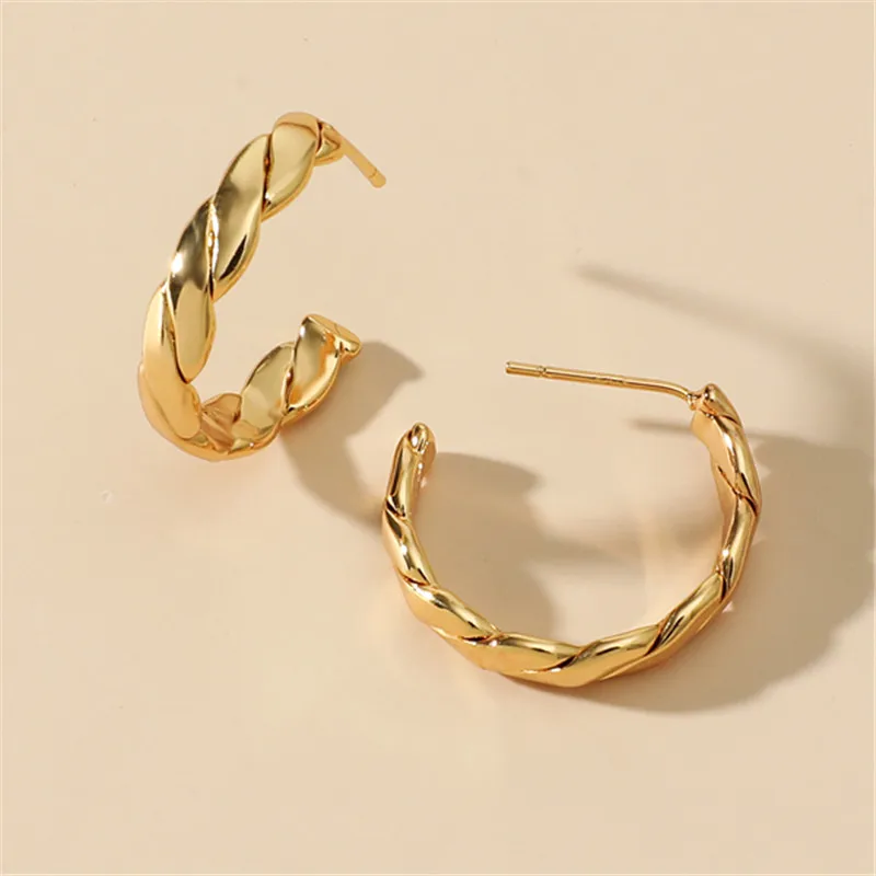 

MOREDEAR New 925 Silver Needle Fashion Hoop Earring For Women