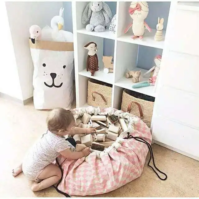 INS скандинавские милые большие решетки для новорожденных украшения спальни