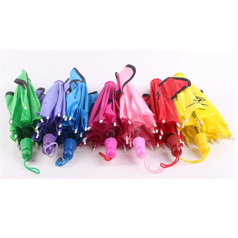 Зонт солнцезащитный однотонный с милым рисунком аксессуары для кукол 18 дюймов 43