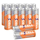 Батарейки NIZN AA, 1,6 в, МВтч, 12 шт., перезаряжаемые батарейки PKCELL aa для фонарика, пульта дистанционного управления, CD-плееров