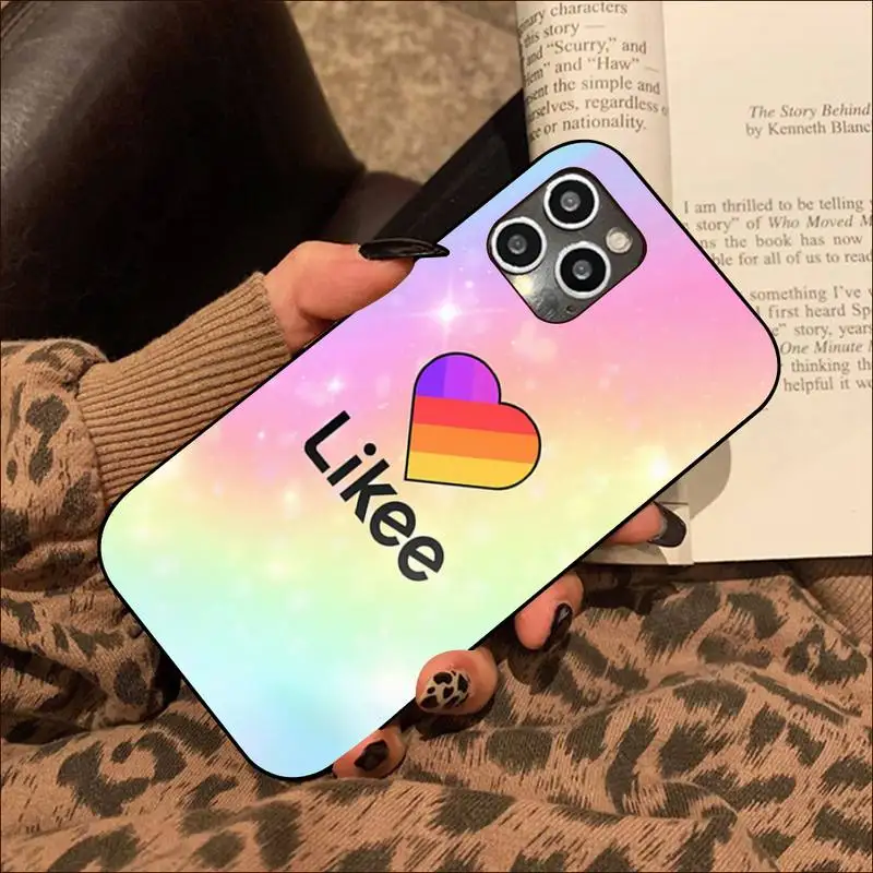 

Likee Funny cat bear love heart Phone Case for iPhone 8 7 6S Plus X 5S SE 2020 XR 11 12 mini pro XS MAX
