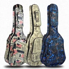 Чехол для гитары 40  41 дюйм, сумка для переноски, рюкзак 600D, водонепроницаемая сумка из ткани Оксфорд для Народной акустической гитары, с плечевым ремнем