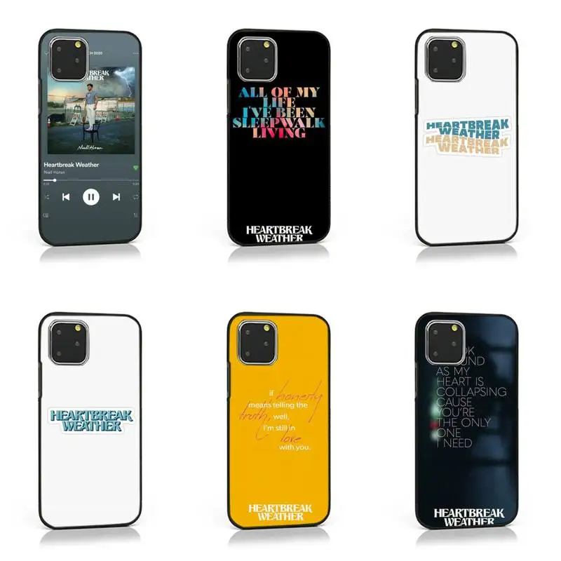 

Niall Horan Heartbreak weather Phone Case for iPhone 11 12 mini pro XS MAX 8 7 6 6S Plus X 5S SE 2020 XR