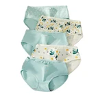 5 шт., женские трусики, хлопковые дышащие трусы с милым принтом, трусы для девочек, бесшовное нижнее белье, сексуальные трусики, женское нижнее белье, L XL