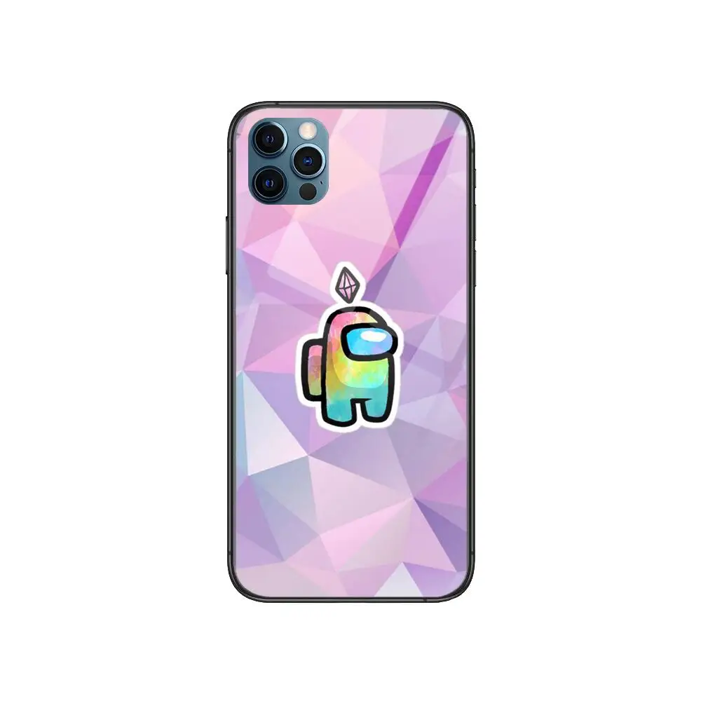 

Shockproof Anime Style Phone Case cover For iphone 12 pro max 11 8 7 6 s XR PLUS X XS SE 2020 mini black cell shell