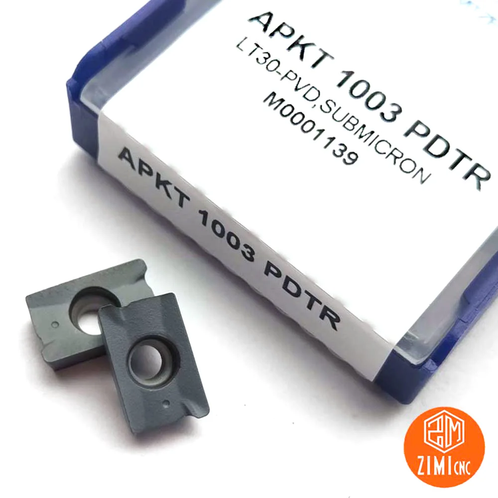 (10 шт.) APKT1003 PDTR токарные инструменты твердосплавные лезвия фрезерные Вставки для