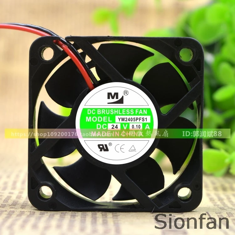 Для M League YM2405PFS1 5 см 24 В 0.10A 5015 двухлинейный большой объем воздуха с двойным