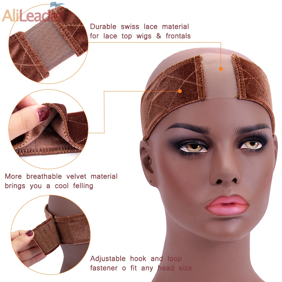 Alileader кружевной парик удобный бархатный аксессуар для кружевных париков
