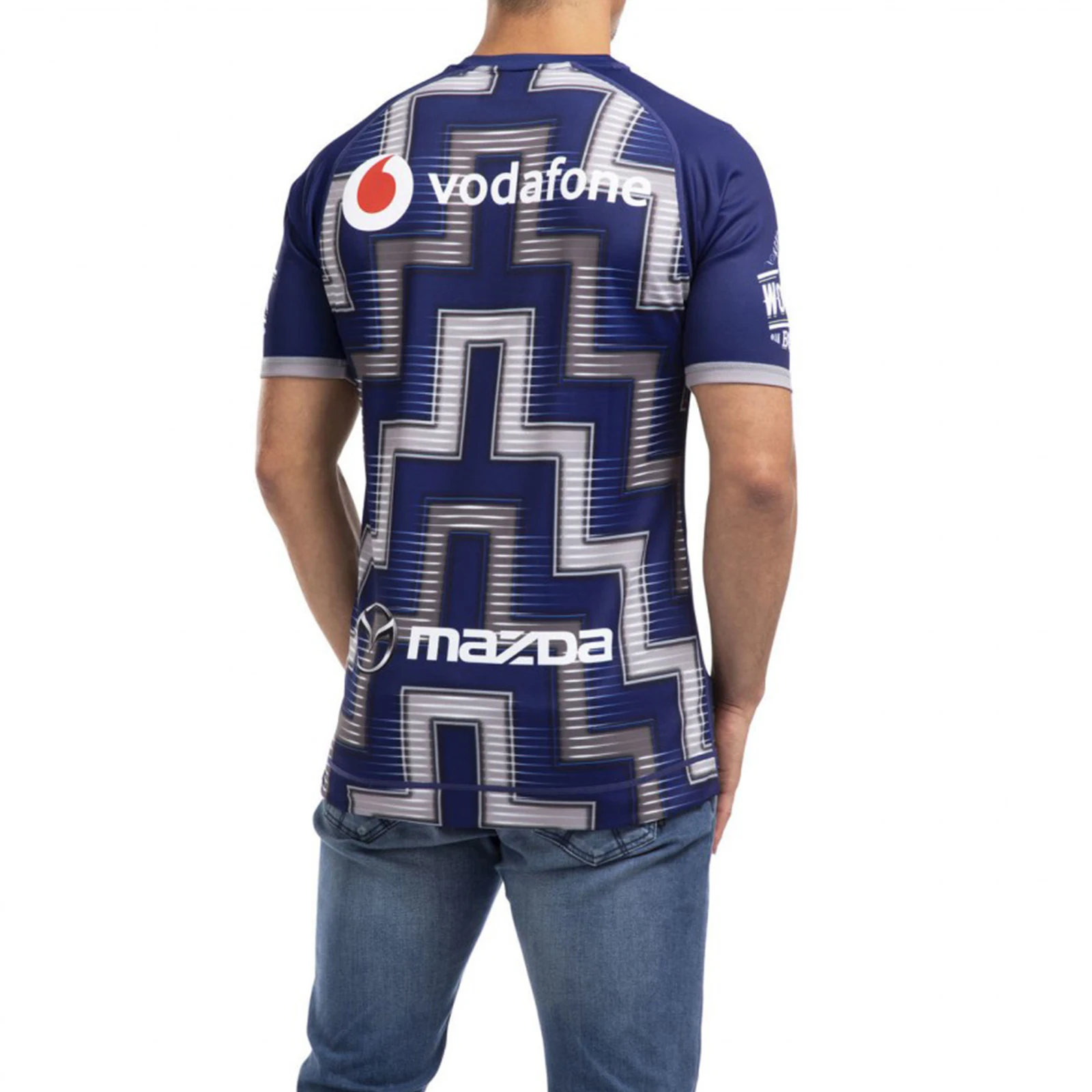 

2020 Warriors Men's Training Rugby Jersey Sport Shirt S-5XL