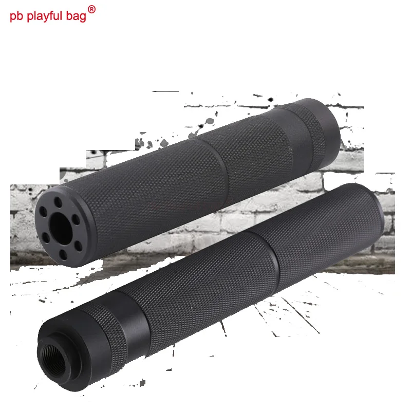 

Outdoor tactical toy 14mm reverse teeth decorative water bullet gun modified model upgrade material knurled silencer MD83