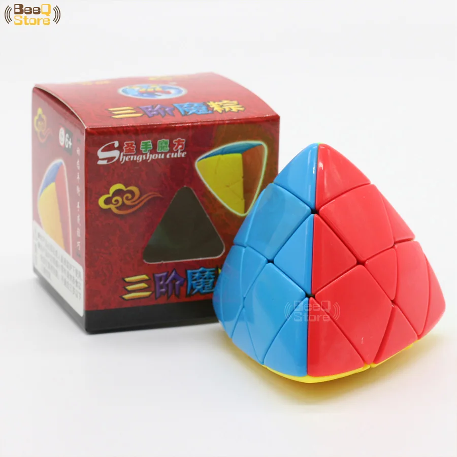 Shengshou 3x3 Rice Dumpling Cube Magic Mastermorphix 3x3x3 Puzzle Professional Stickerless Educational Brain Teaser Toy | Игрушки и