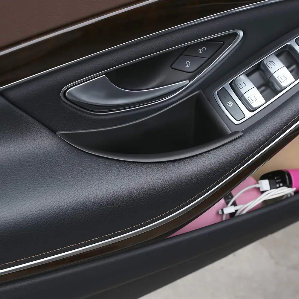 

for Mercedes Benz W222 S-Class S300 S320 S350 S400 Car Accessories Car Front Rear Door Handle Storage Box Container Holder Tray