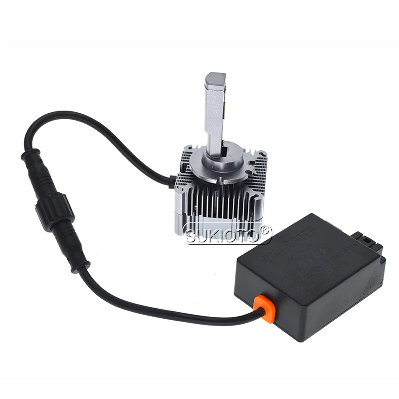 SUKIOTO Премиум 55 Вт D1S Замена комплект автомобильных светодиодных фар D1R для авто