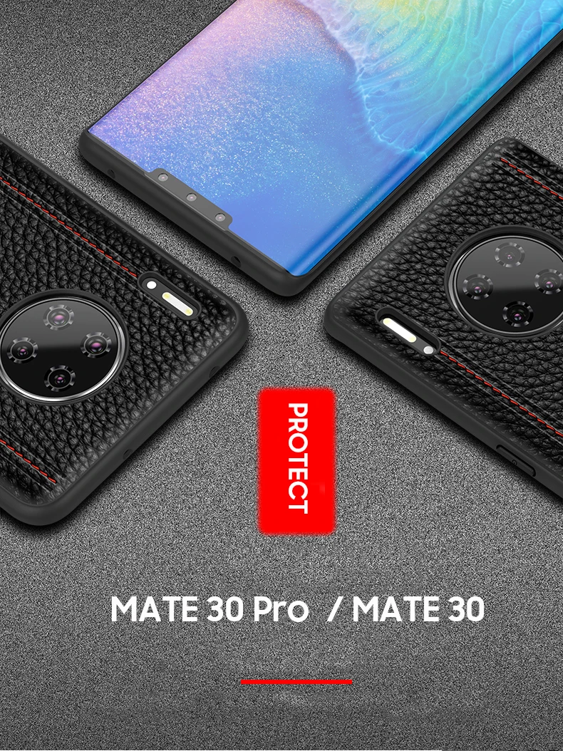 Для huawei mate 30 Pro Винтажный чехол из натуральной кожи для huawei mate 30 20 PRo 20X роскошный полный защитный Модный чехол mate 30 mate 20 X P30 P30Pro защита противоударные аксессуары