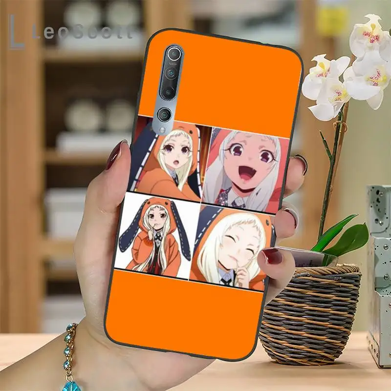 Чехол для телефона с аниме Kakegurui Runa Xiaomi mi Redmi note 7 8t 9 9t 9s 8 10 10t 11 pro lite K20 max 3 | Мобильные