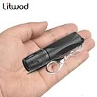 Дропшиппинг XM-L T6 светодиодный брелок фонарик Usb Перезаряжаемый одиночный переключатель режима фонарь водонепроницаемый алюминиевый фонарик для кемпинга