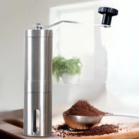 mini coffee grinder stainless steel hand manual handmade coffee bean grinder crocus grinders nespresso dolce gusto capsule