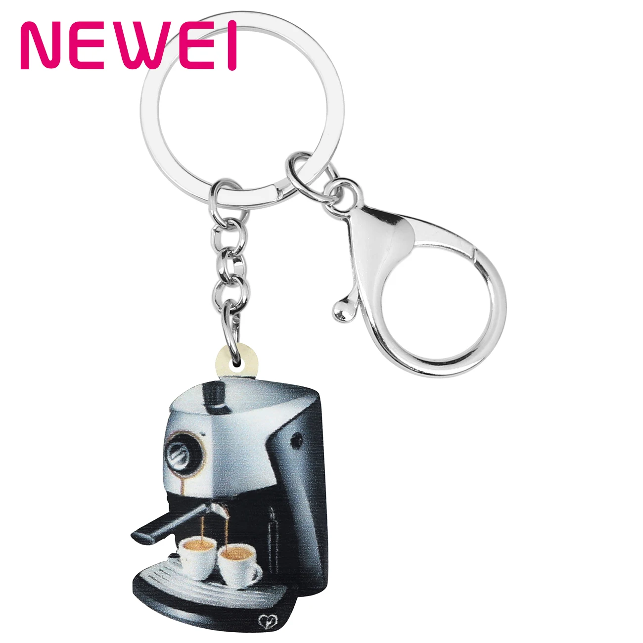 Брелок для ключей в виде кофемашины|Брелоки| |