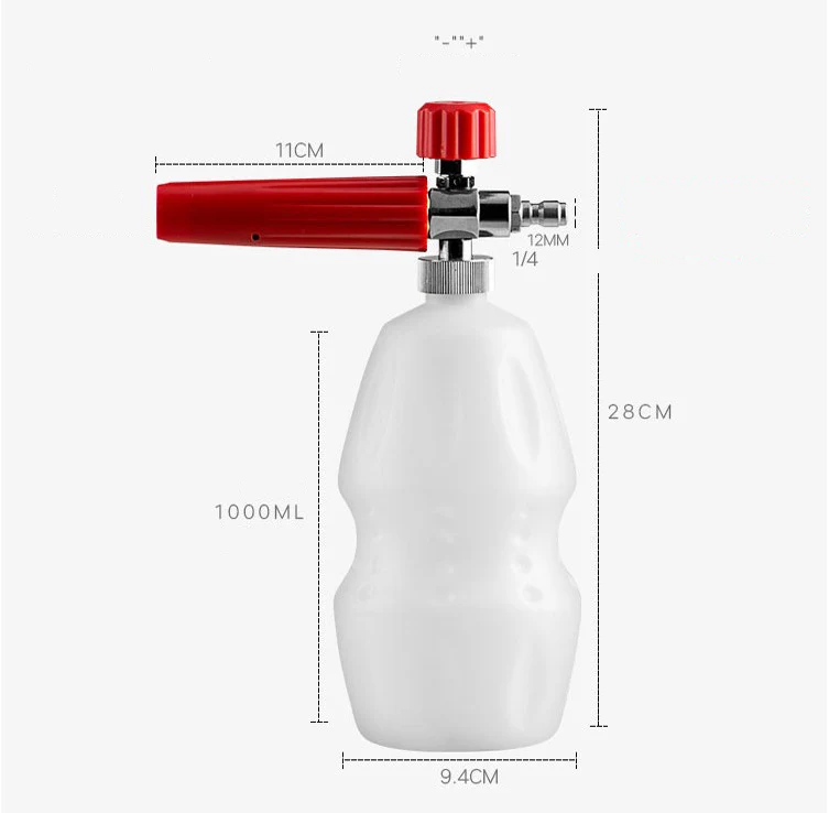 Пенная насадка для автомойки пенораспылитель шлангов моек высокого давления |