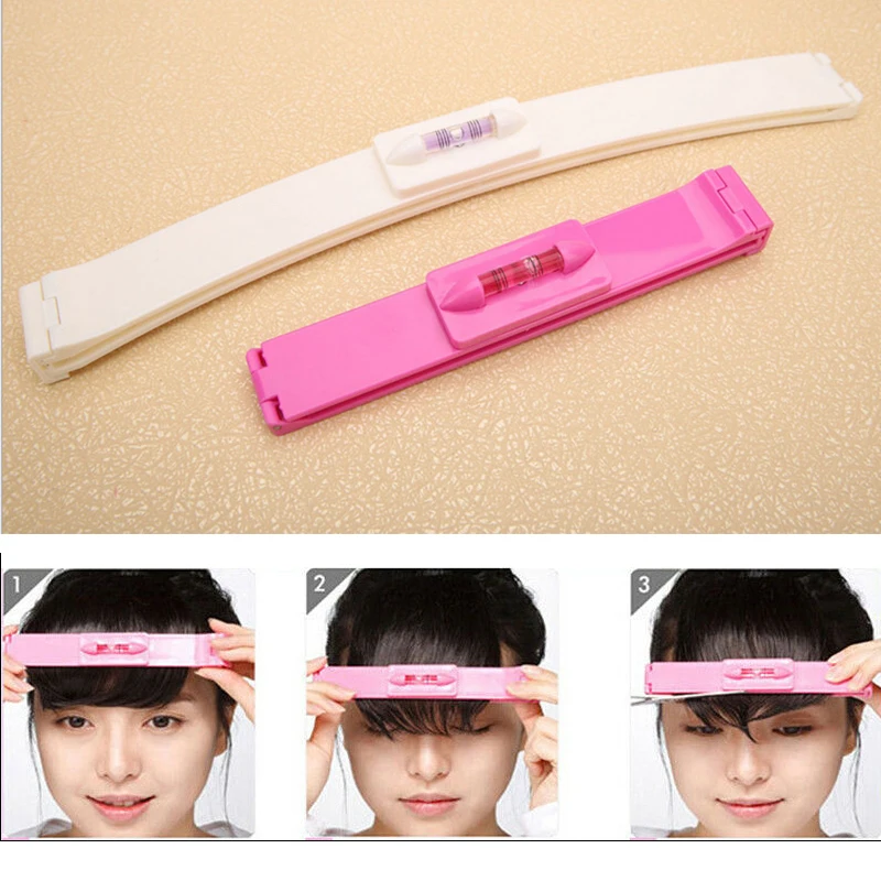 2 шт./компл. модные DIY Профессиональные челки Стрижка волос клипса расческа