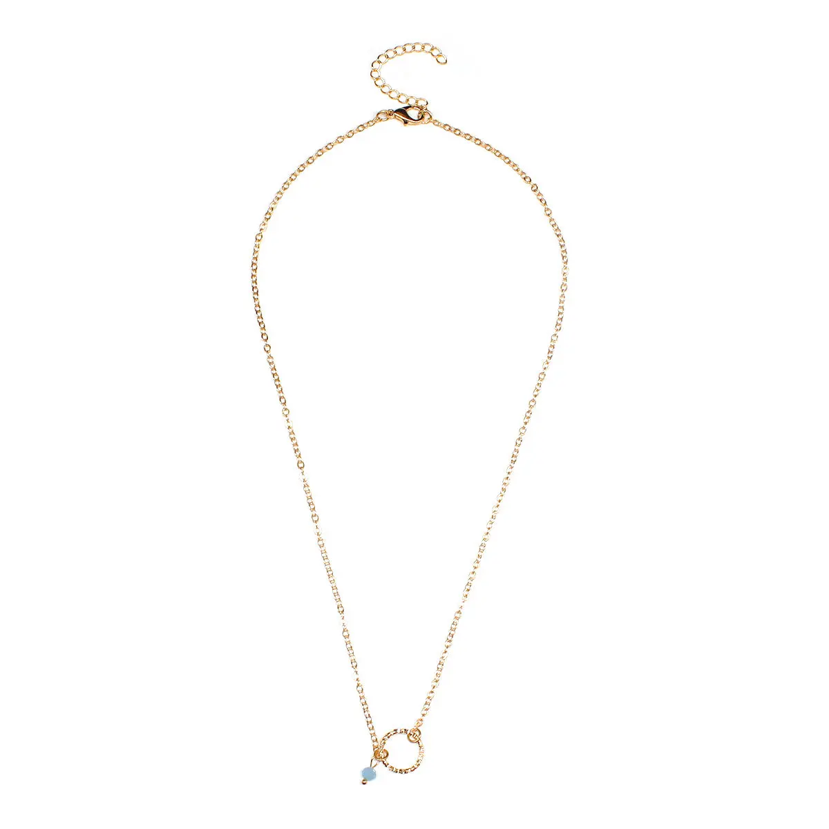 Простые круглые бусы подвеска длинная цепочка ожерелье для женщин трендовая