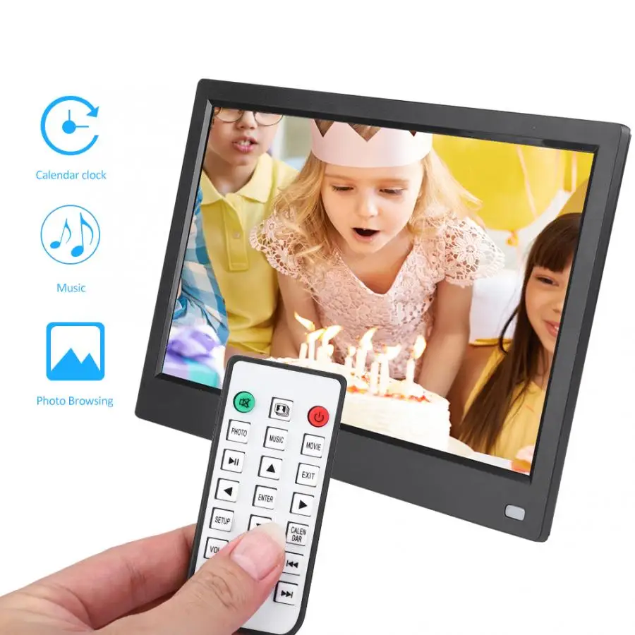 Портативная цифровая рамка для фотоальбома HD 11 6 дюйма видео музыкальный плеер с