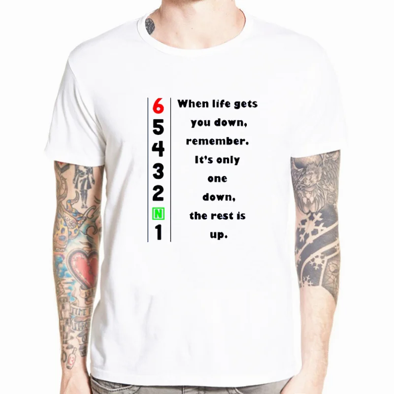 Футболка 1N23456 мужская с круглым вырезом мотоциклетный подарок на день отца