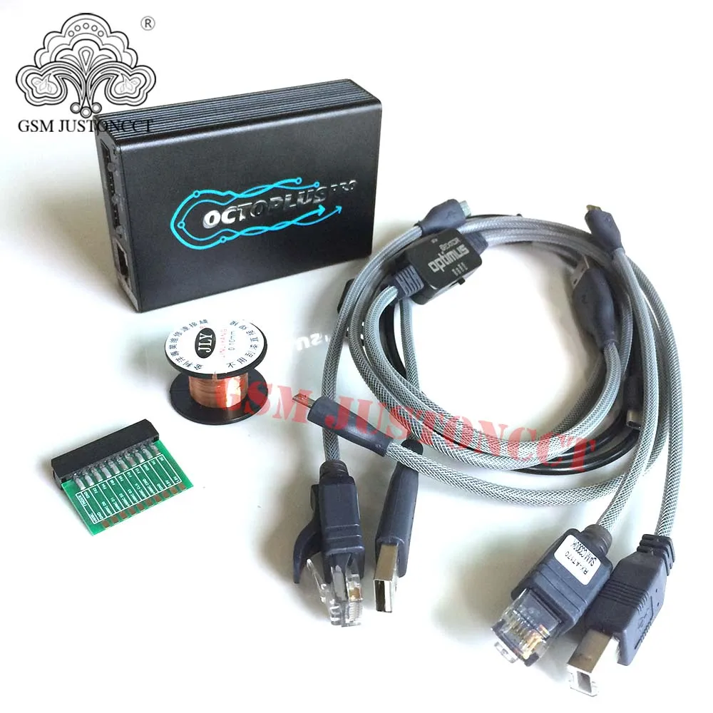 Оригинальная коробка octopus box / Octoplus Pro Box с 5 кабелями + emmc Jtag для samsung LG hua huawei