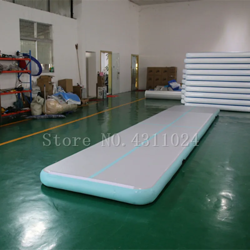

Free Shipping 5x1x0.1m Inflatable Gymnastics Mat Inflatable Air Track Tumbling Mat Gym for Gymnastics Air Floor Mat