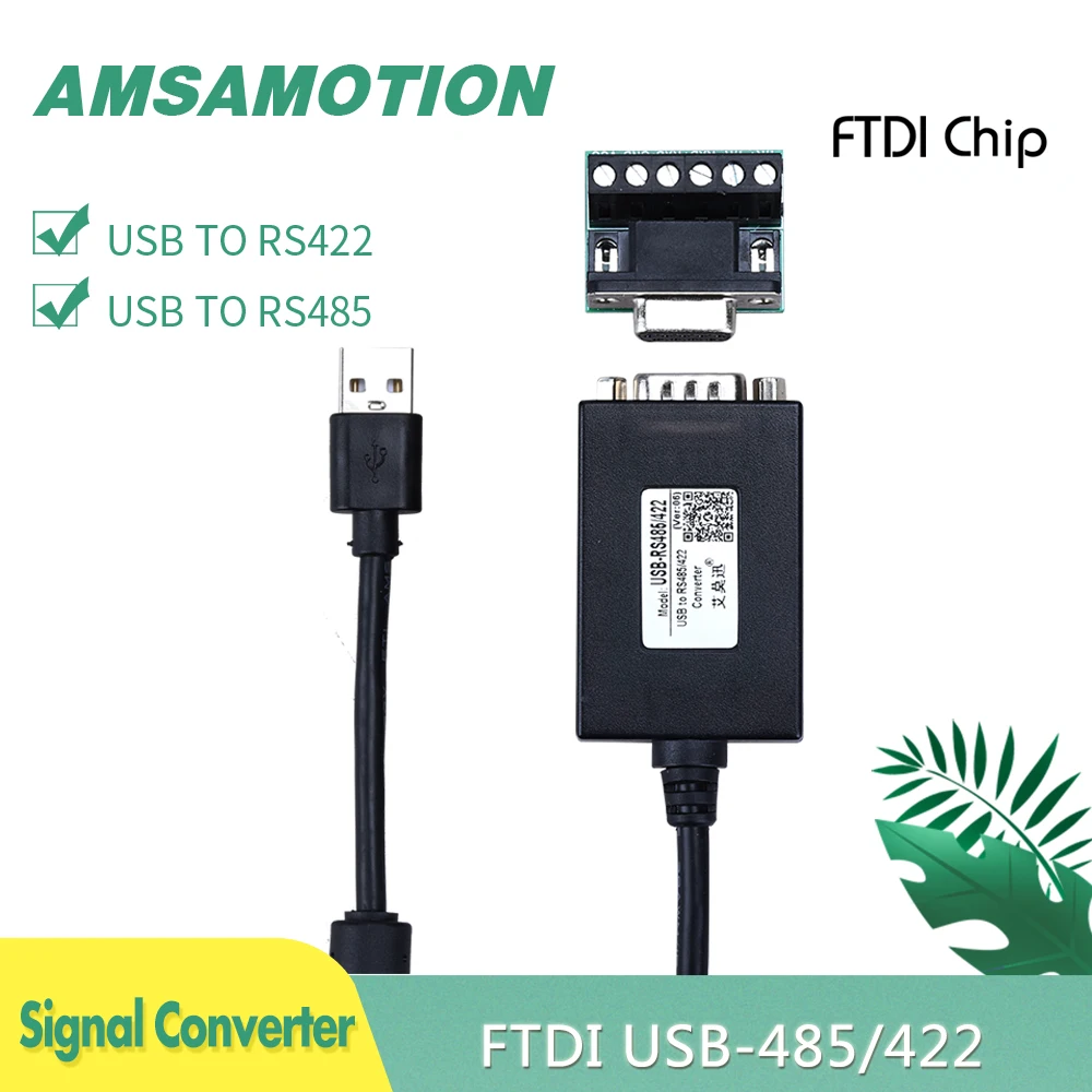 Chip FTDI USB a Serial RS-485/422, convertidor de Cable USB a RS485 RS422 DB9, adaptador de 9 pines, convertidor de señal de comunicación de IM1-U502