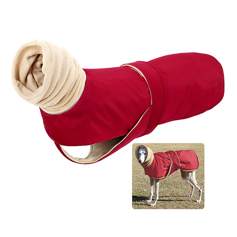 

Утепленная теплая одежда для домашних животных, водонепроницаемая флисовая одежда для собак, зимняя уличная одежда для собак