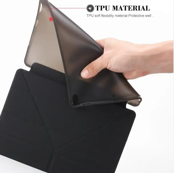 Kids Baby Safe Cover Soft Silicon Case for New IPad 9.7 2017 2018 A1822 A1823 A1893 Tablet Stand PU + TPU Back Shell Pen | Компьютеры и